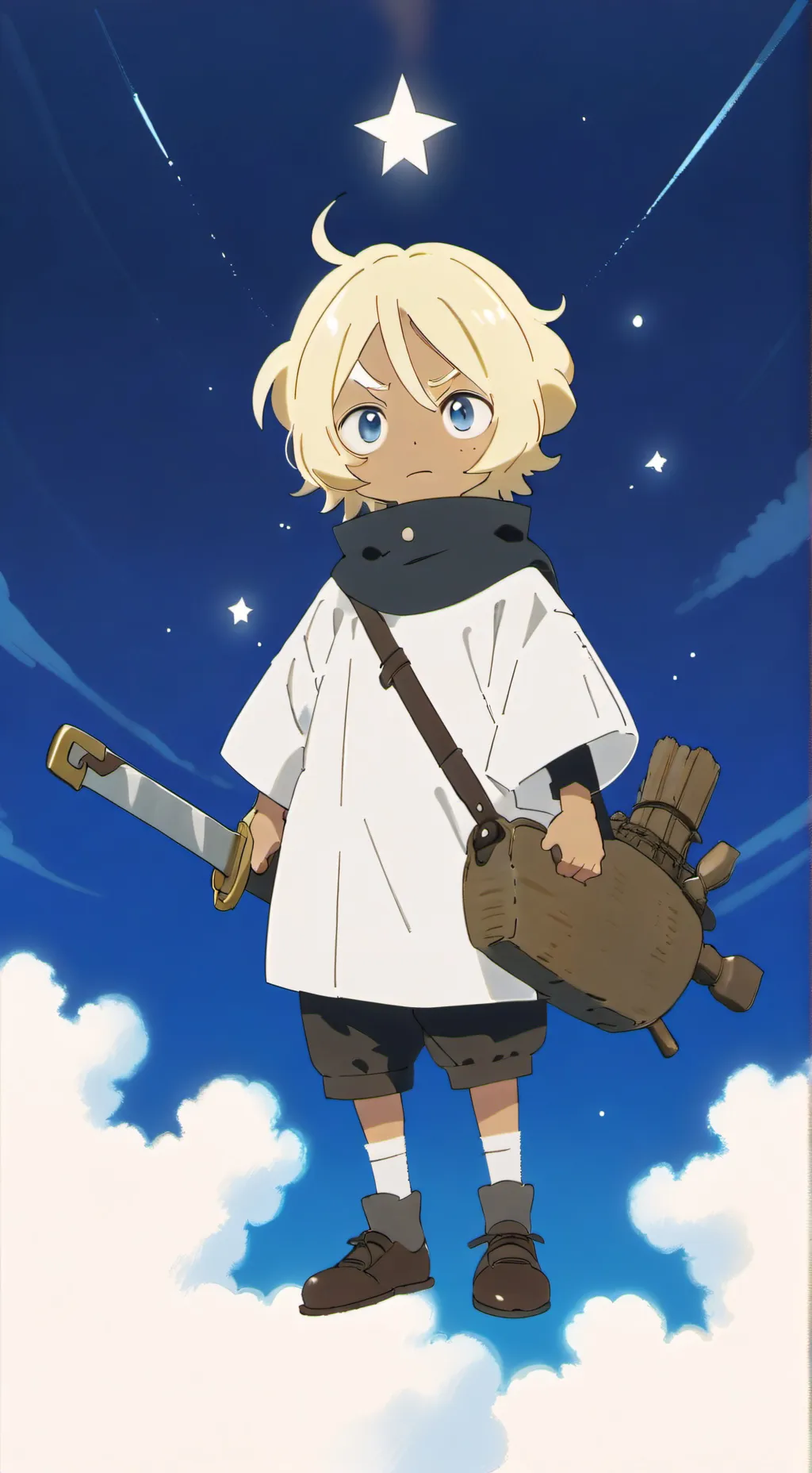 ai character: Pure Vanilla background