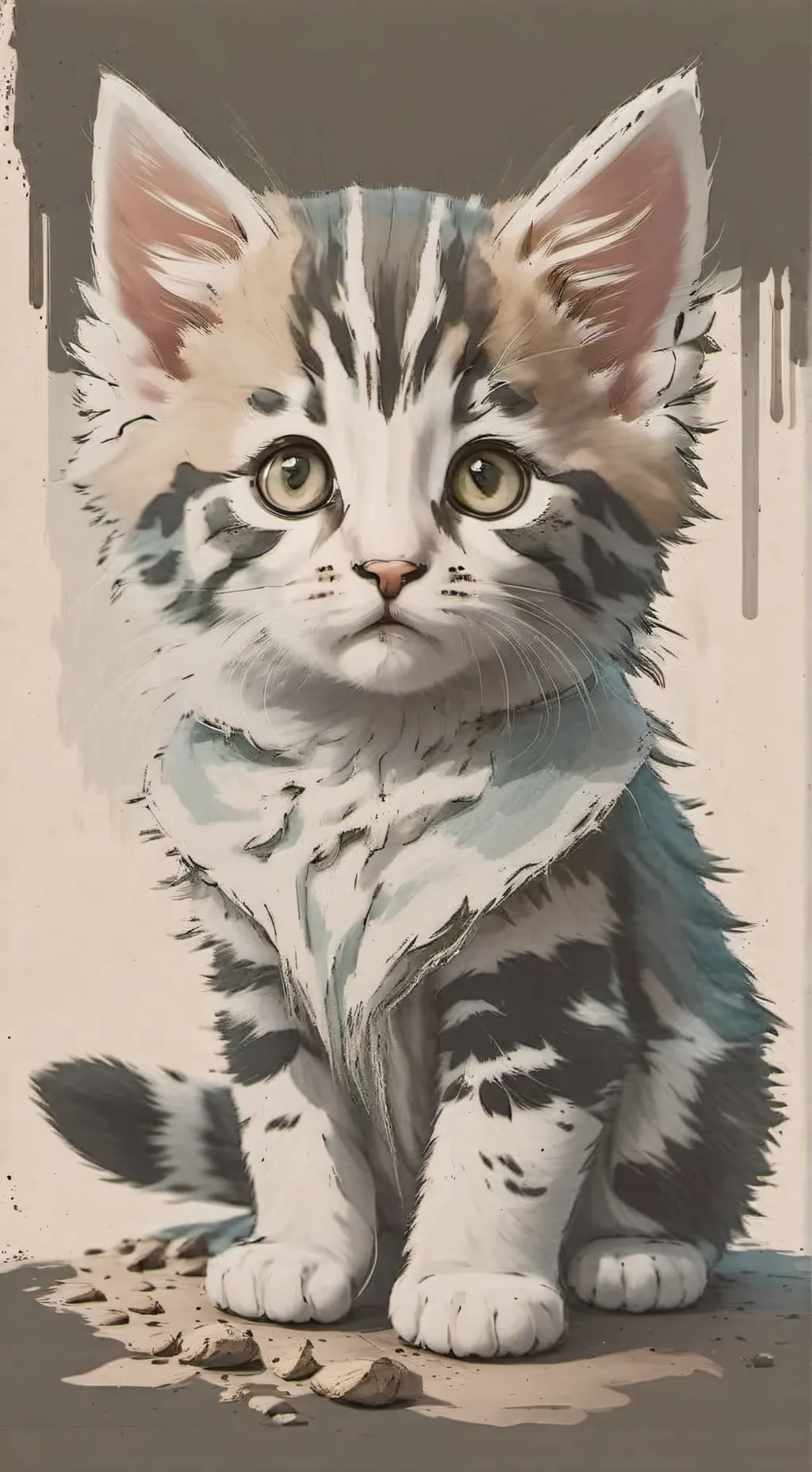 Talkie AI - Chat with Abandoned kitten