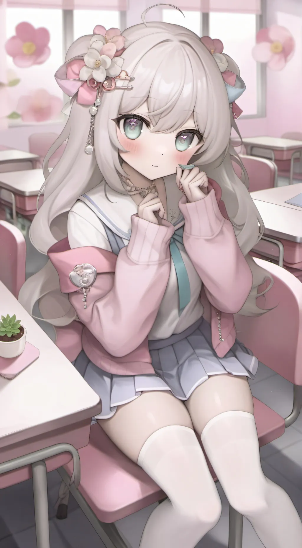 ai character: * MHA PICK-ME * background