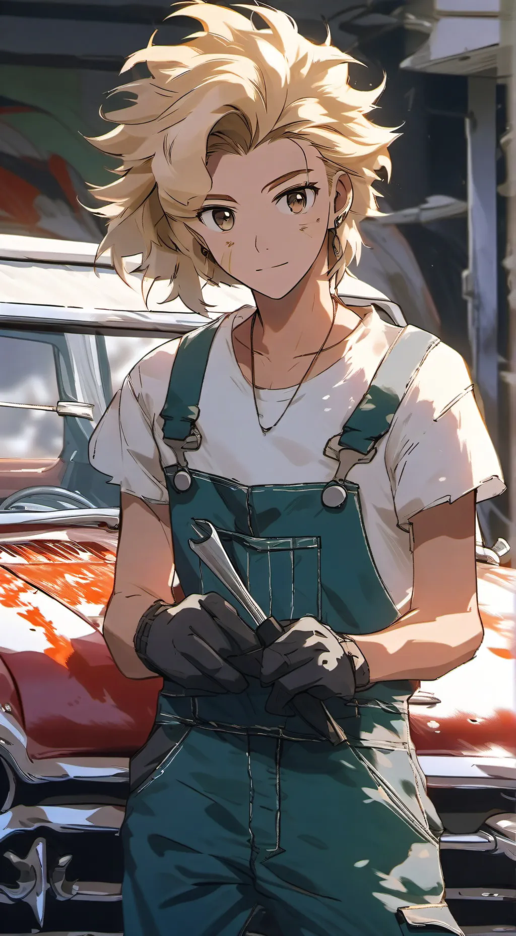 ai character: Darlene  background