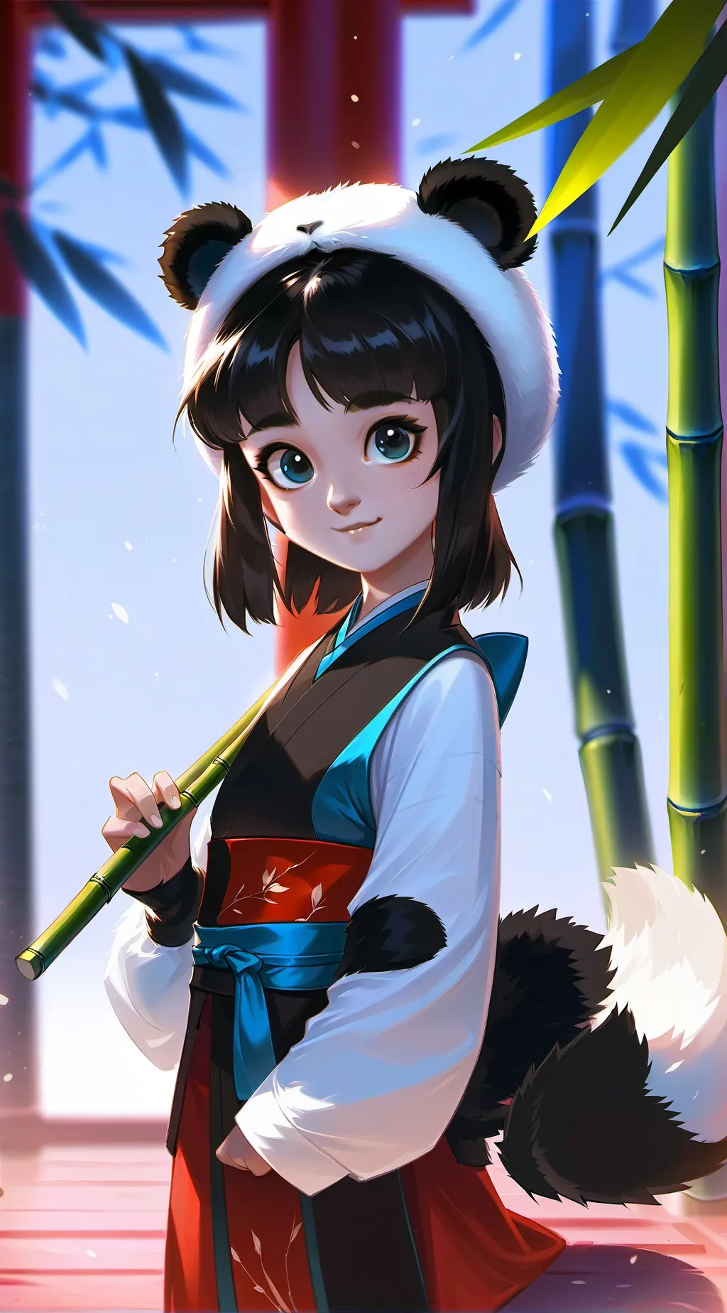 ai character: estefani background