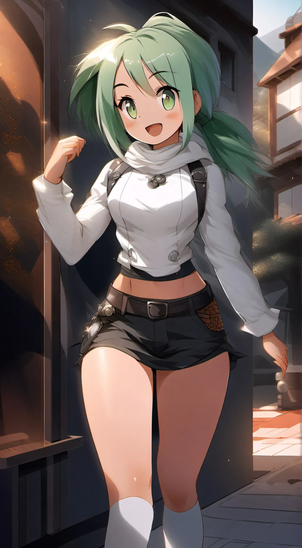 ai character: Marona background