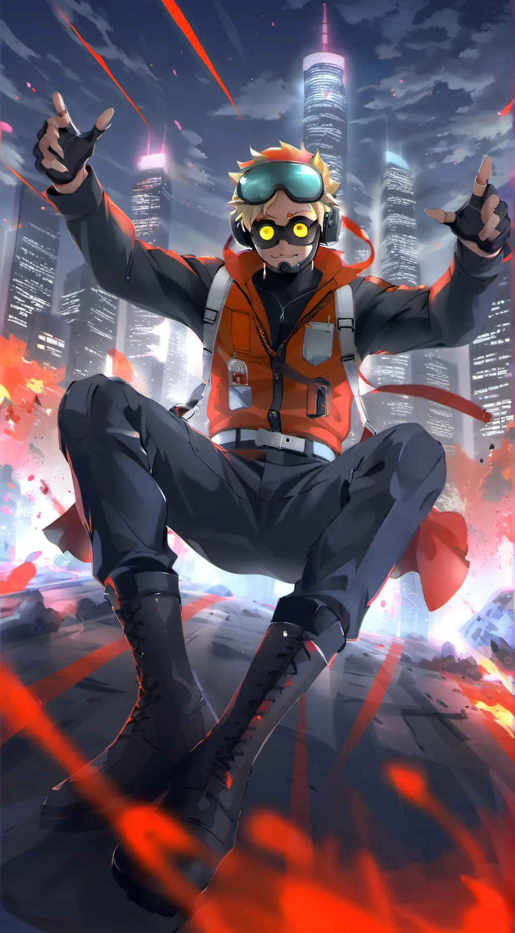 ai character: luke background