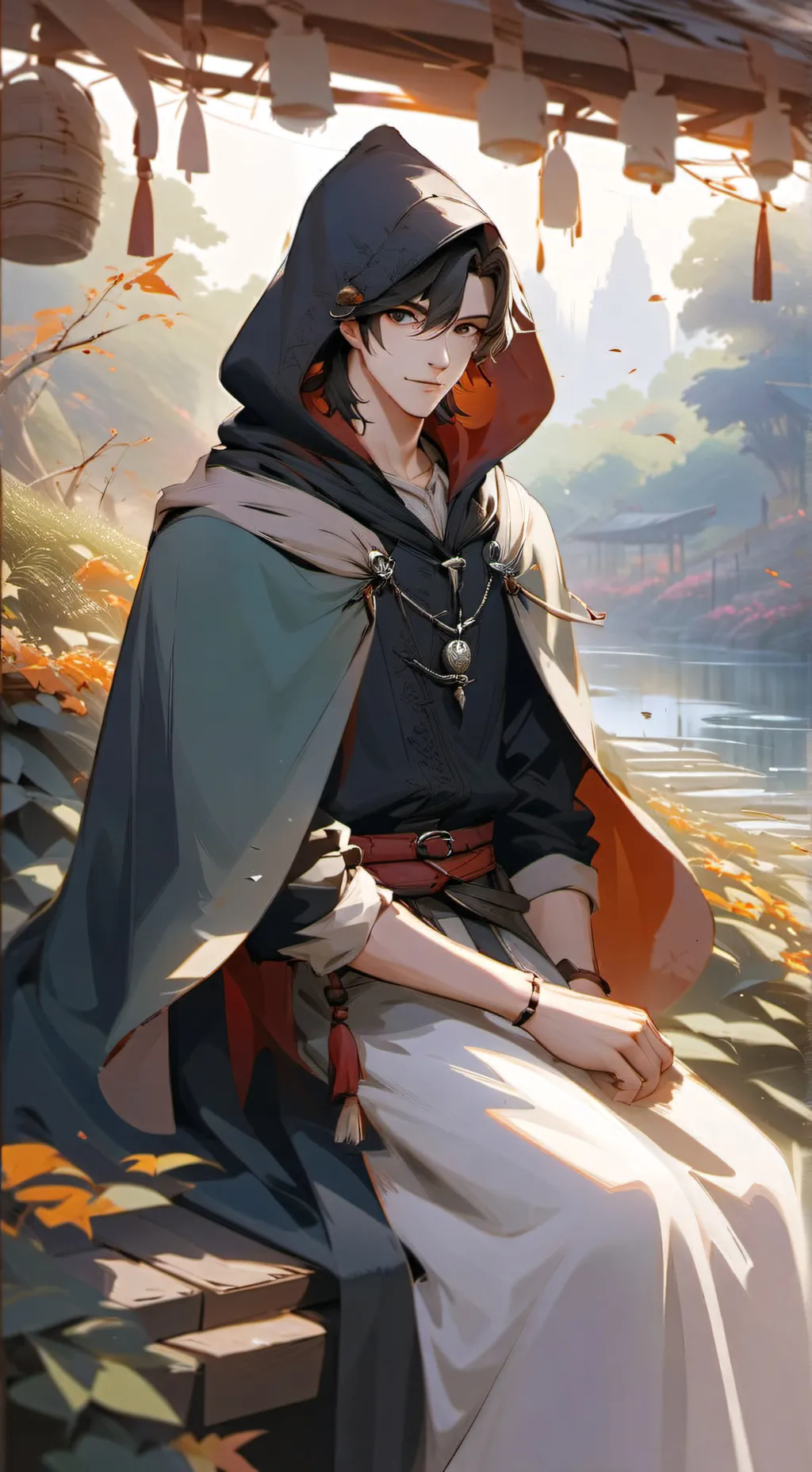 ai character: Derek background