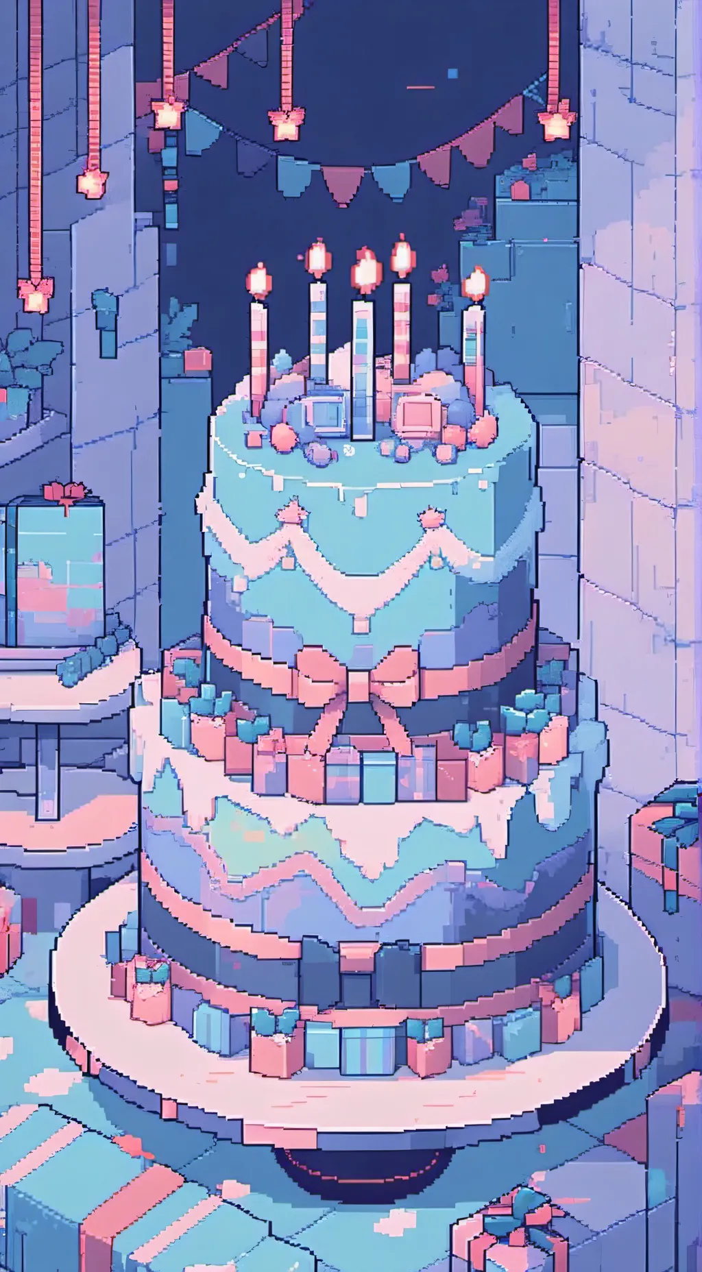 ai character: My ocs) U B-DAY! background
