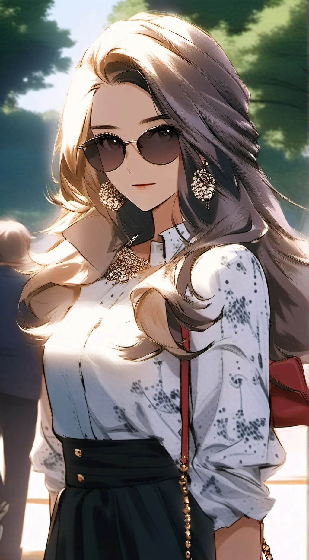 ai character: Ashley background