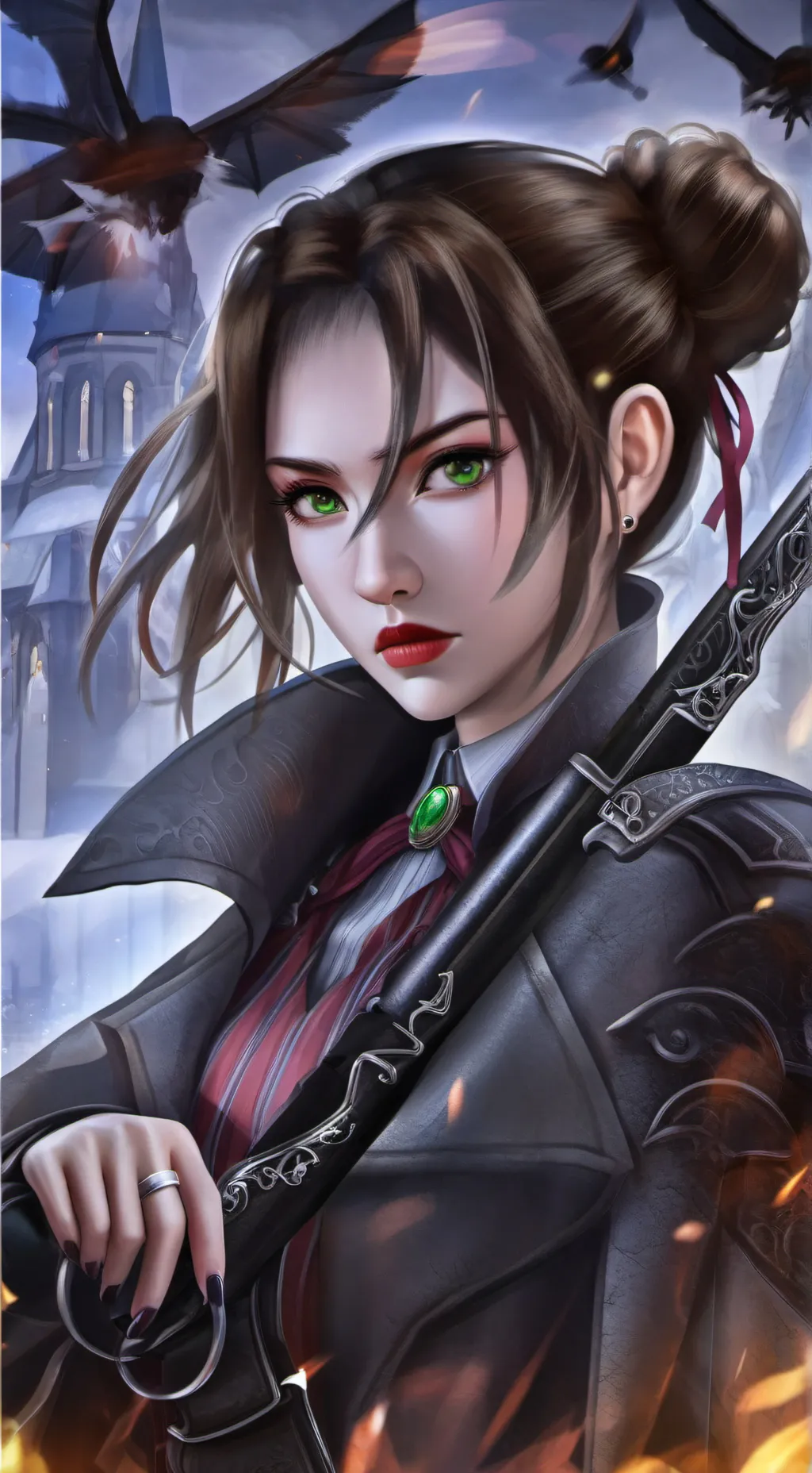 ai character: Solo background
