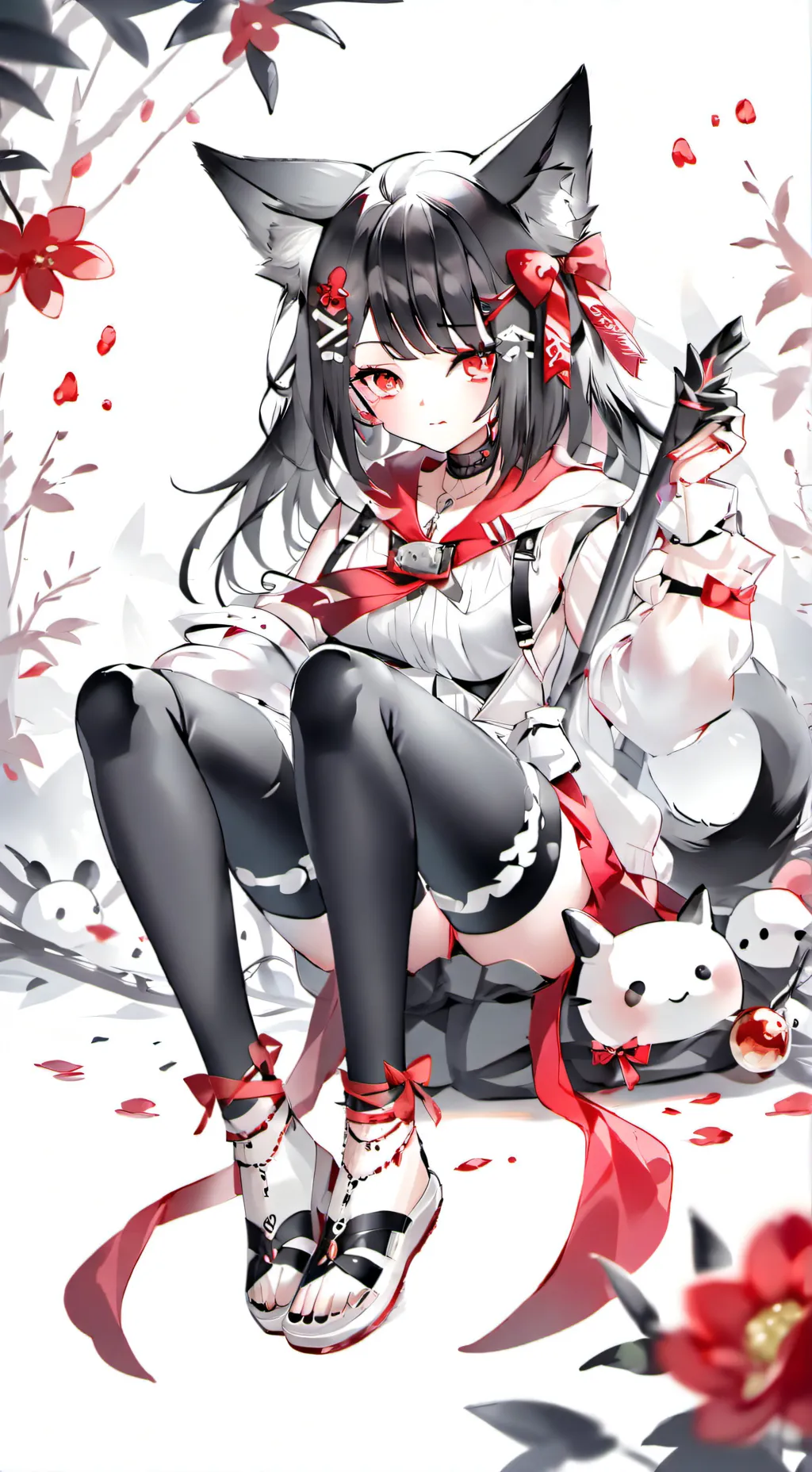 ai character: KITTY DS background
