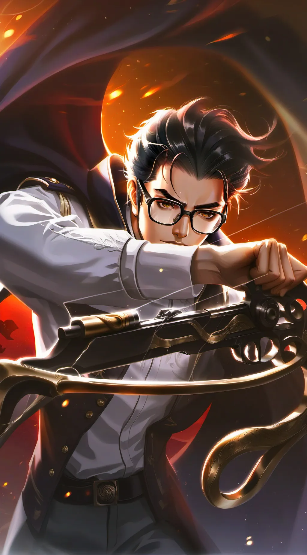ai character: Ishida Uryū background