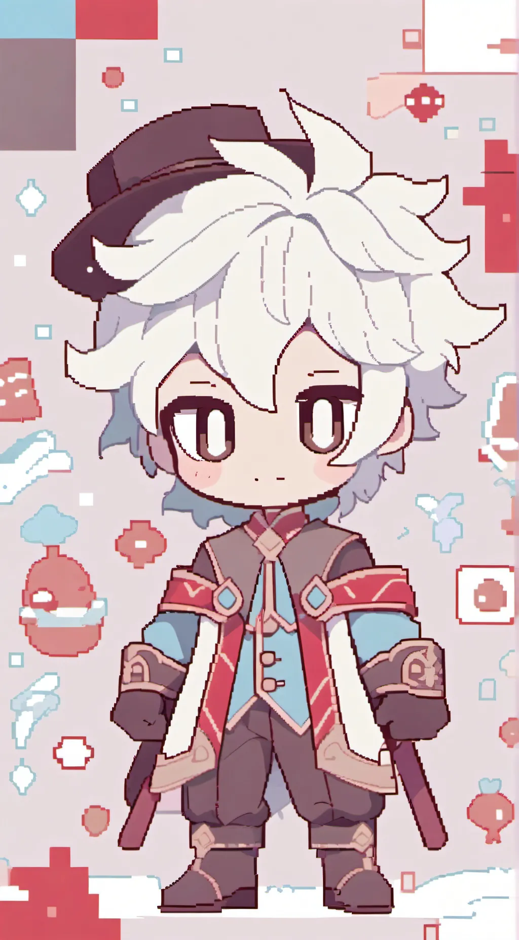 ai character: Idk background