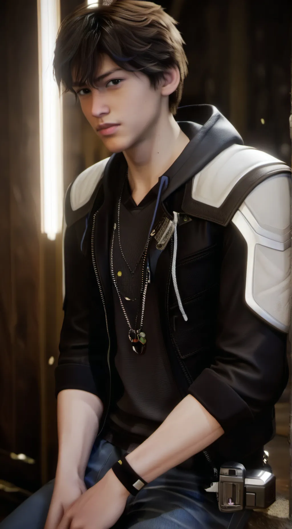 ai character: Mattia  background