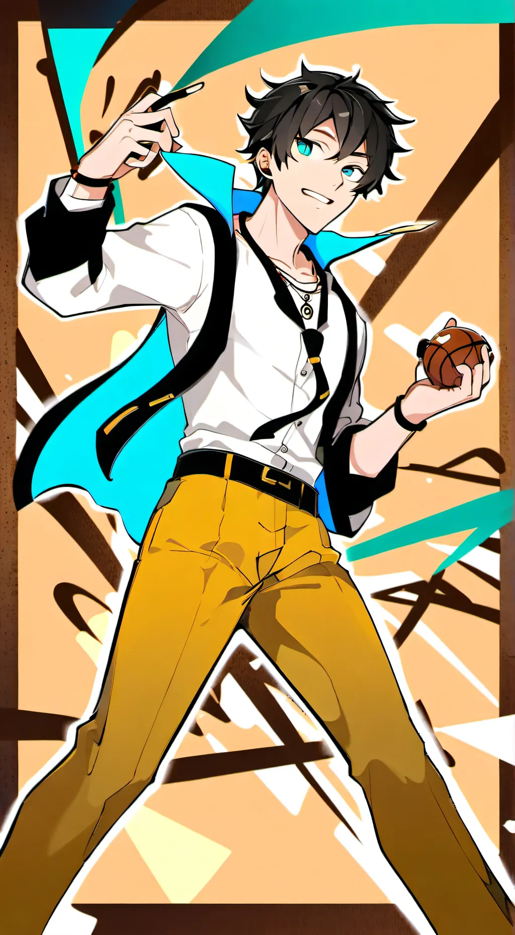 ai character: Leo (my OC) background