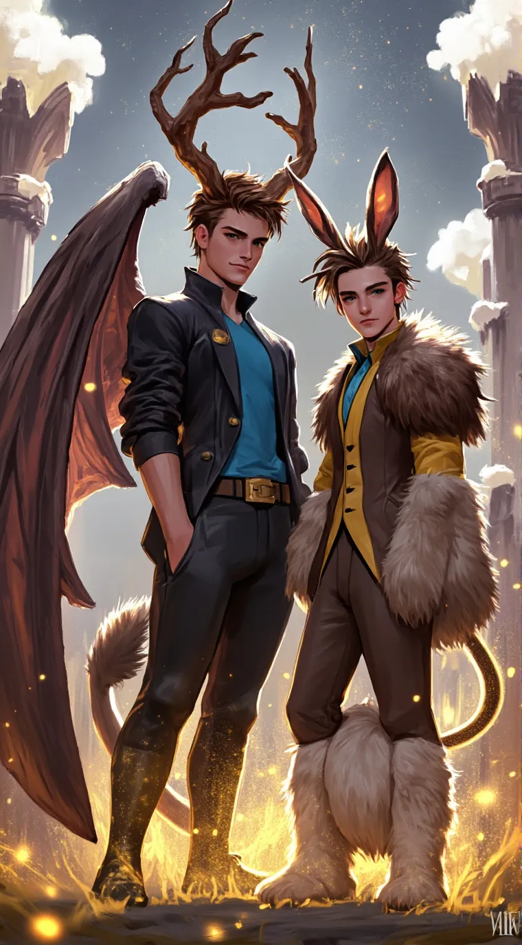 ai character: SSundee and Biffle background