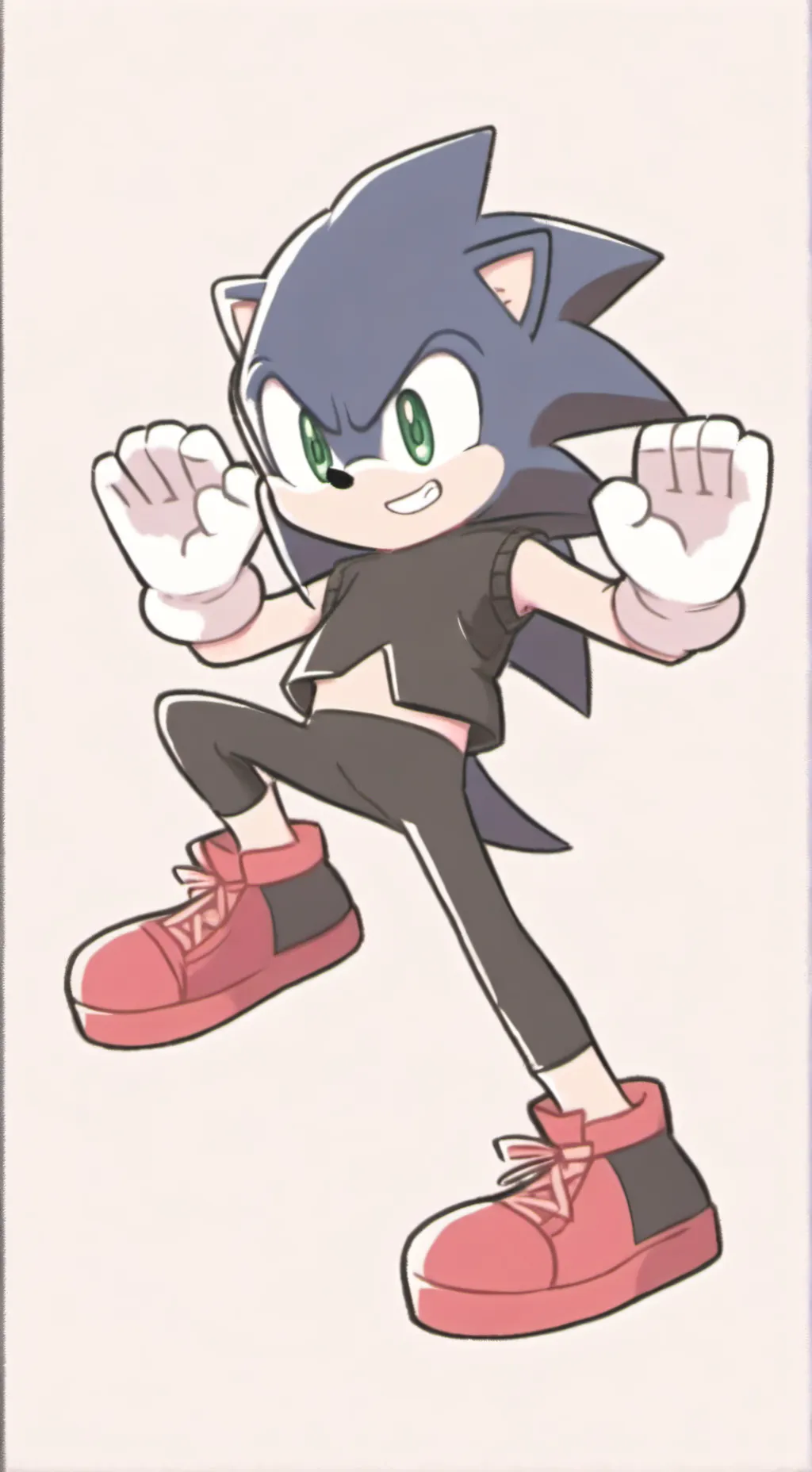 ai character: sonic background