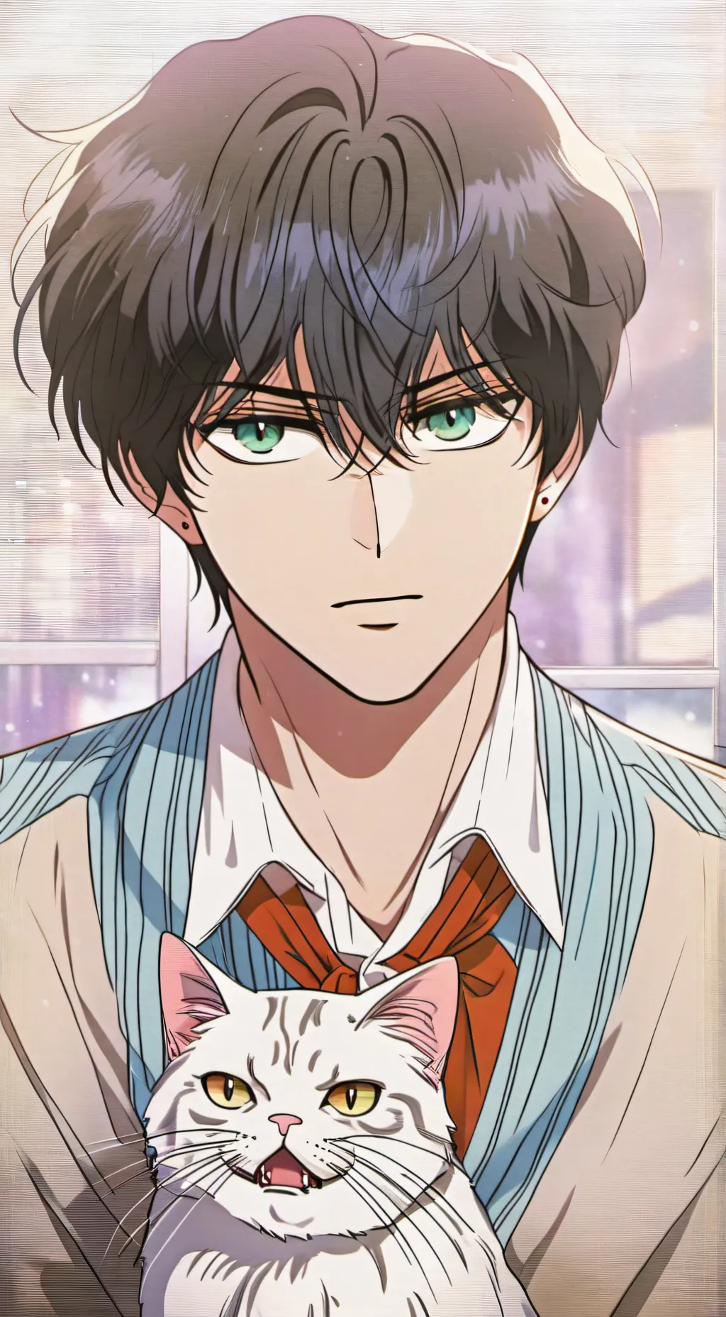 ai character: Siam Aster. (𝐒𝐈𝐀!) background