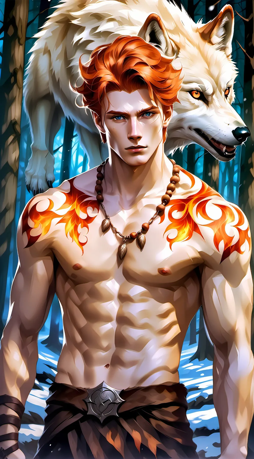 ai character: Varg background