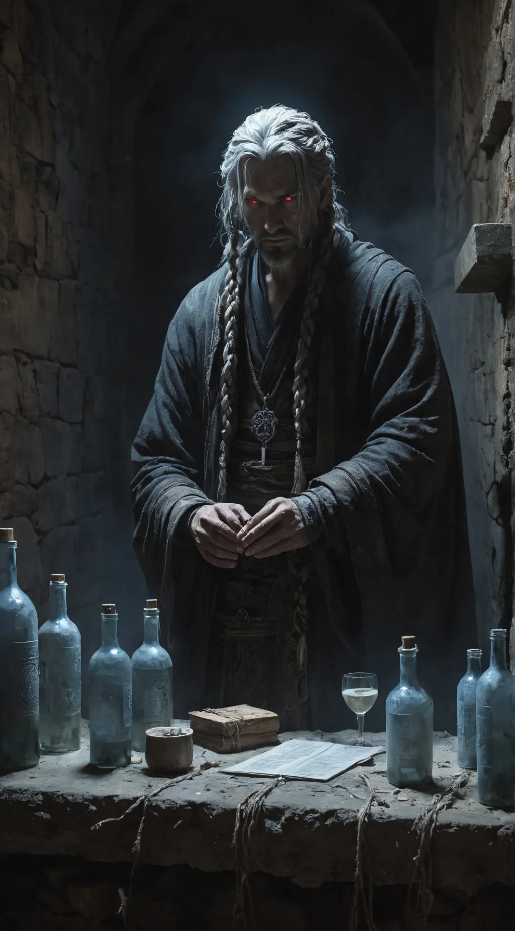 ai character: Nadir background