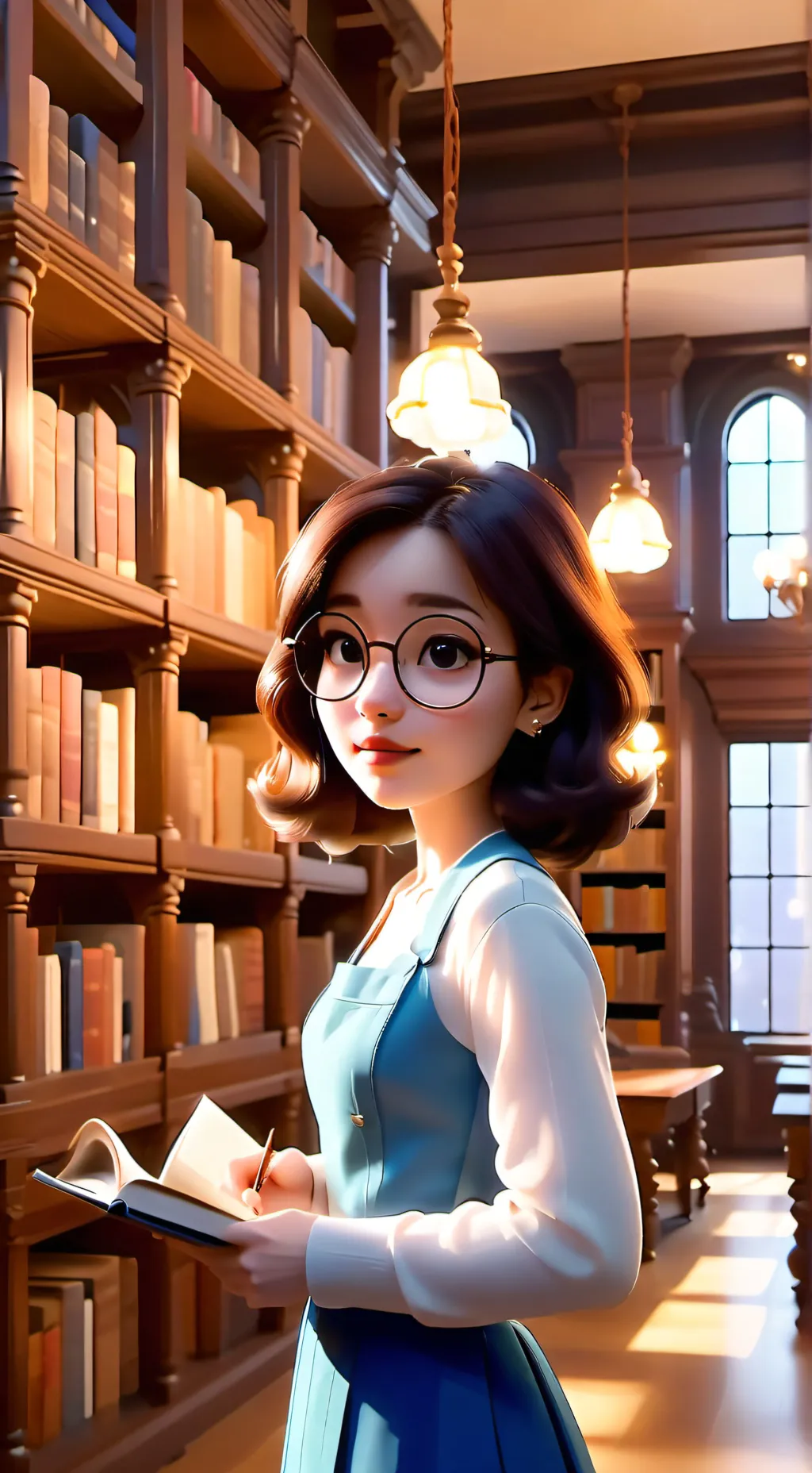 ai character: Bella background