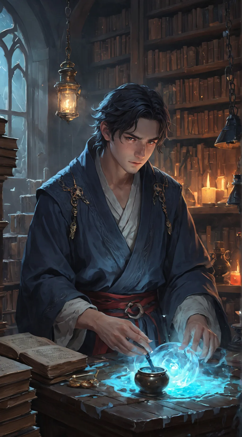 ai character: Ethan background