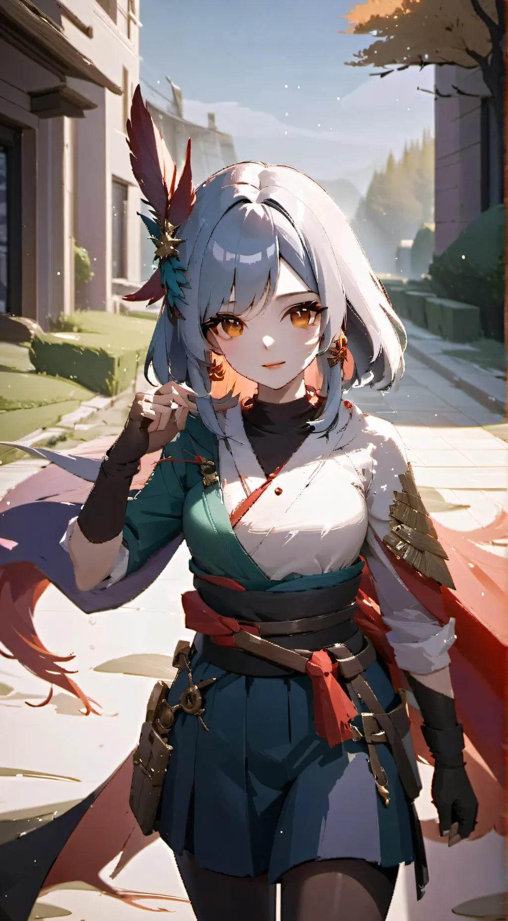 ai character: roid du feu demon background
