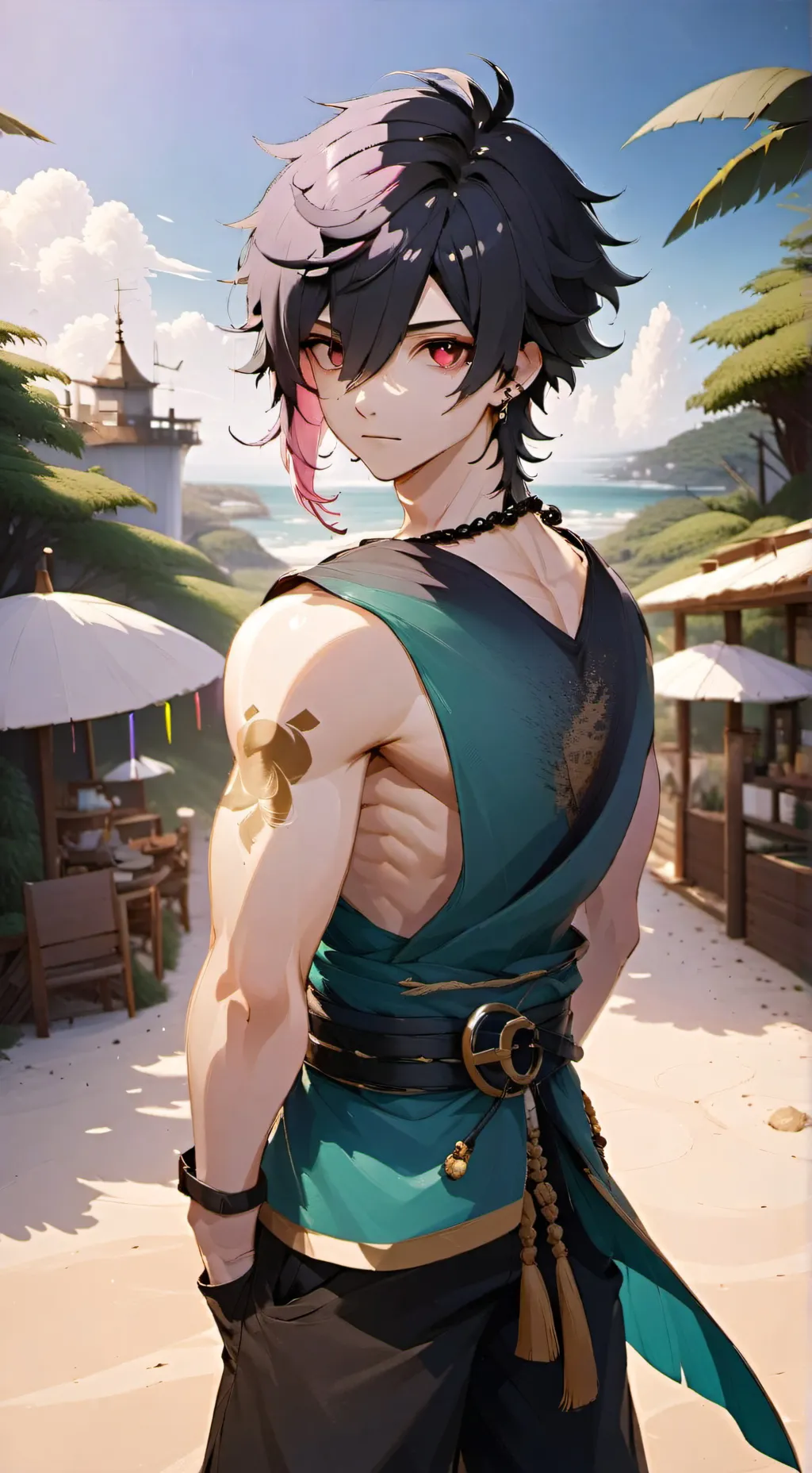 ai character: Linas Chembell  background