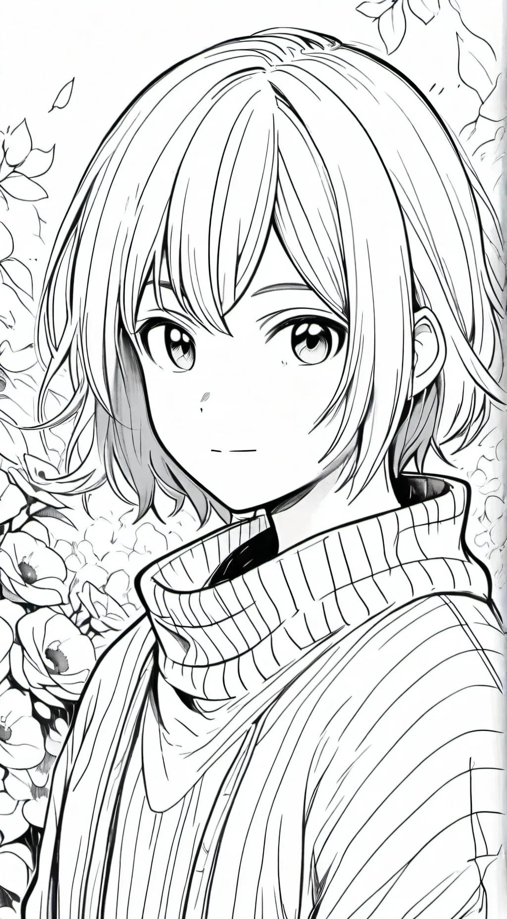ai character: frisk. background