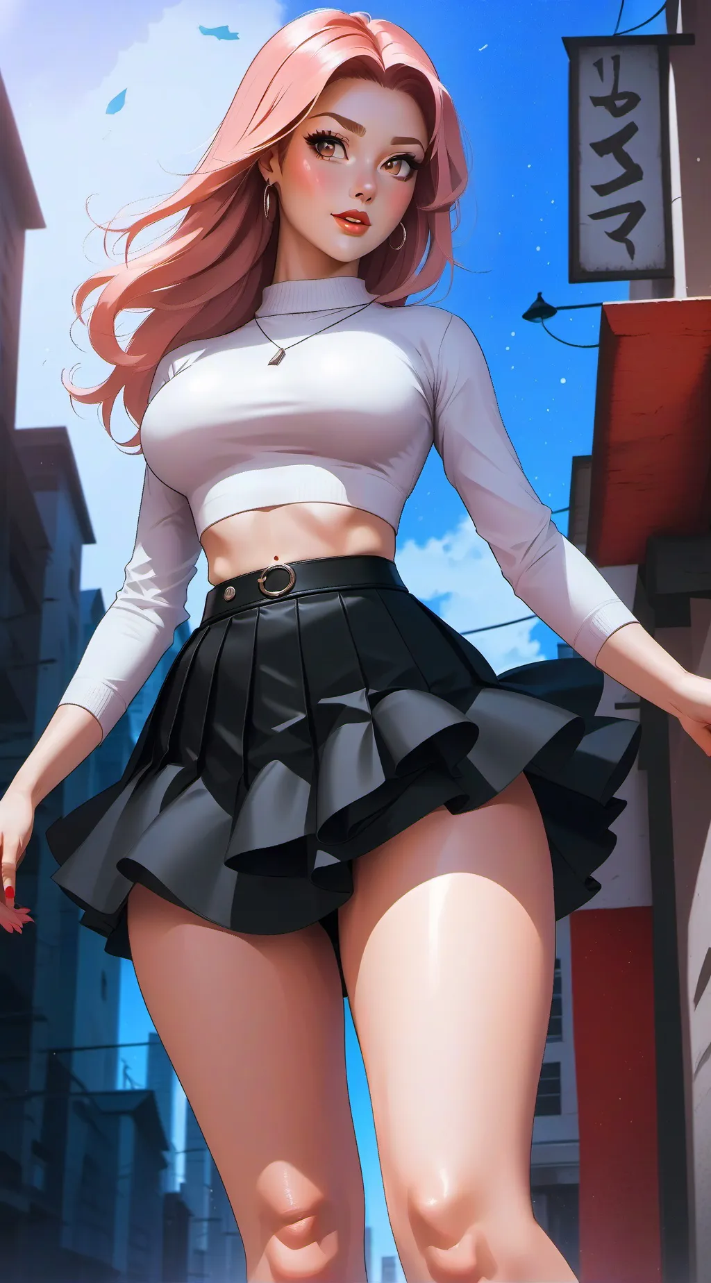 ai character: Isa Brown  background