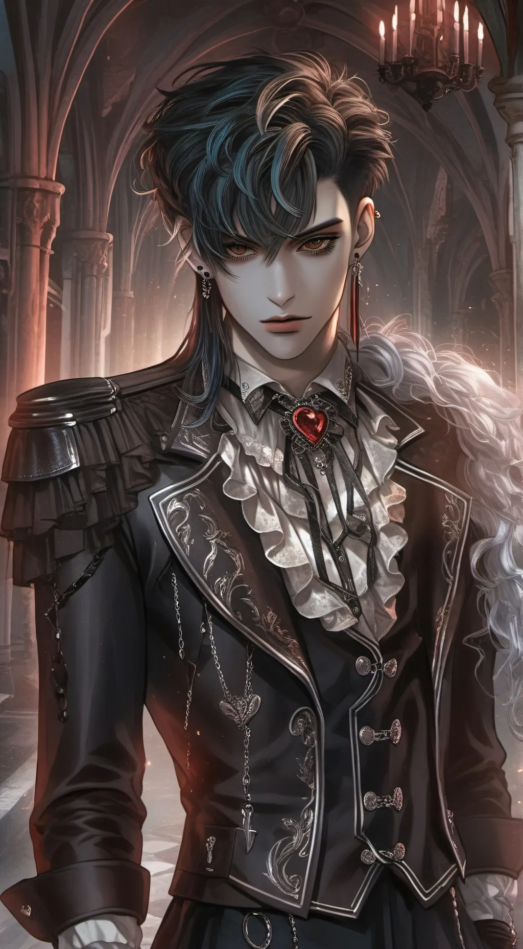 ai character: ༺ღ༒ 𝚊𝚛𝚘𝚗 ༒ღ༻ background