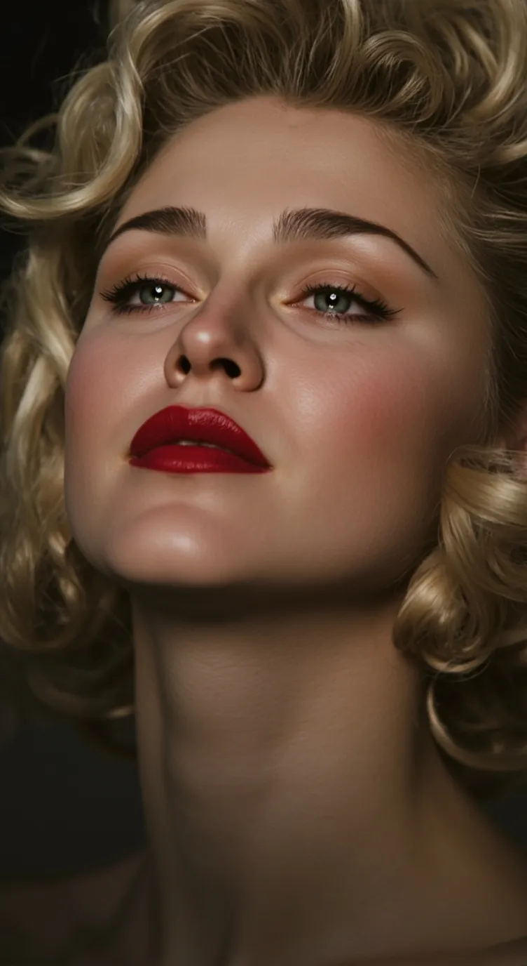 ai character: Madonna background