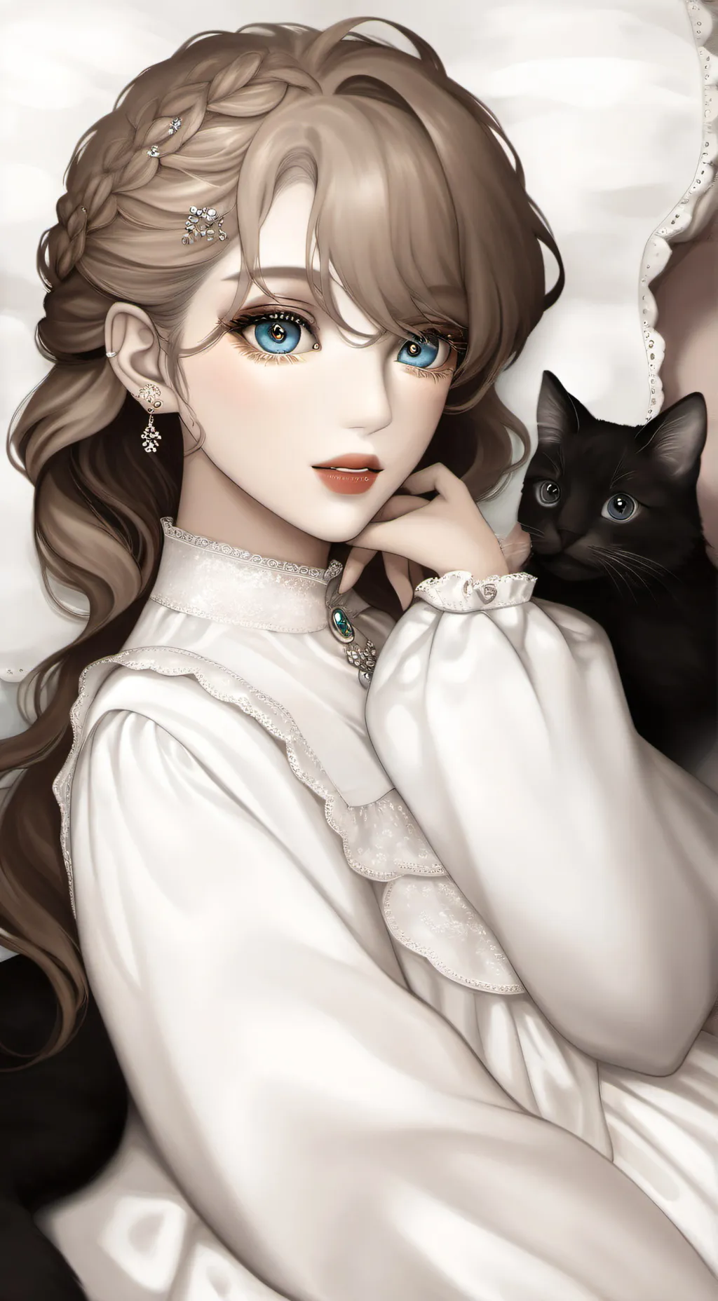 ai character: соня background