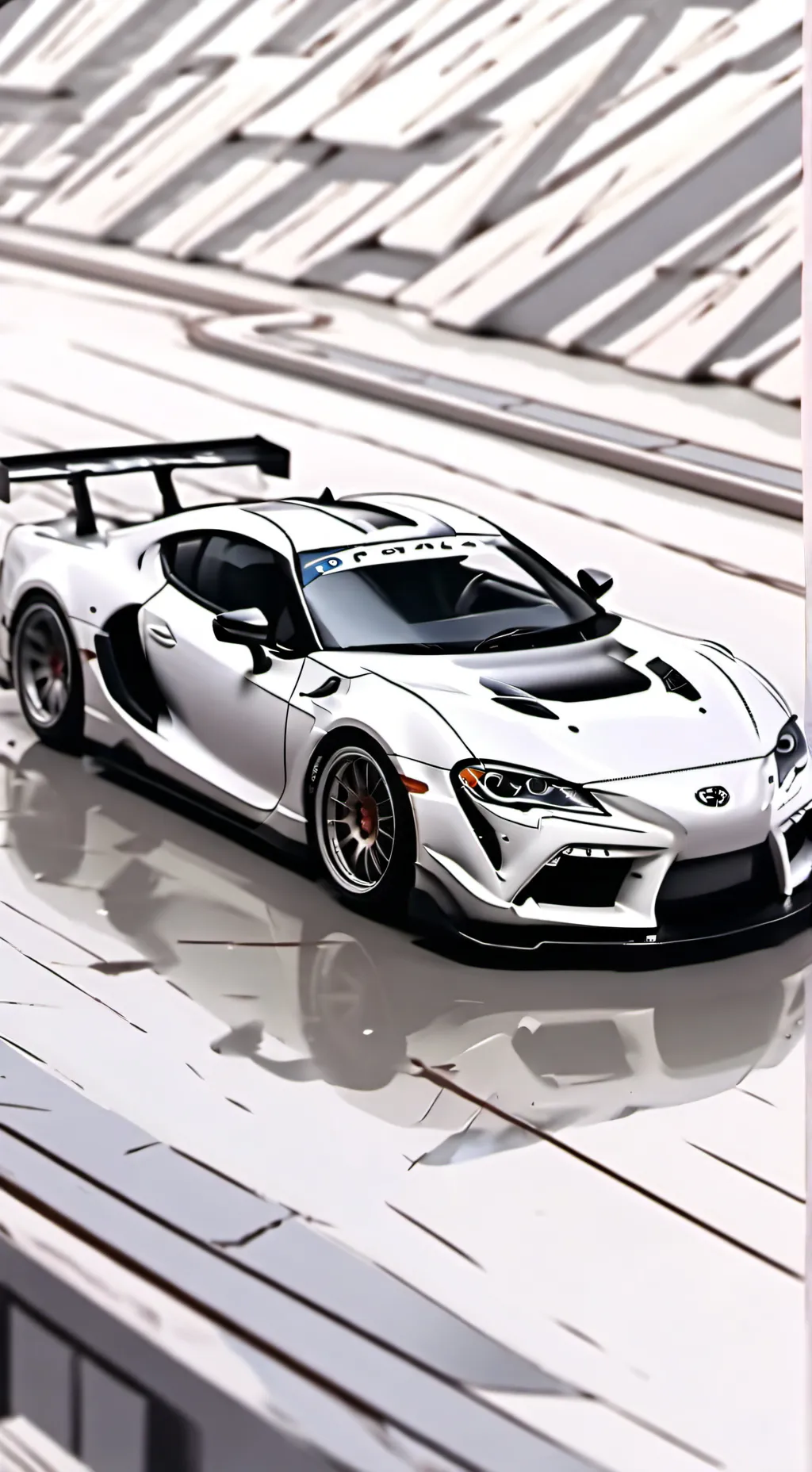 ai character: ToyotaSupra Mk5 background
