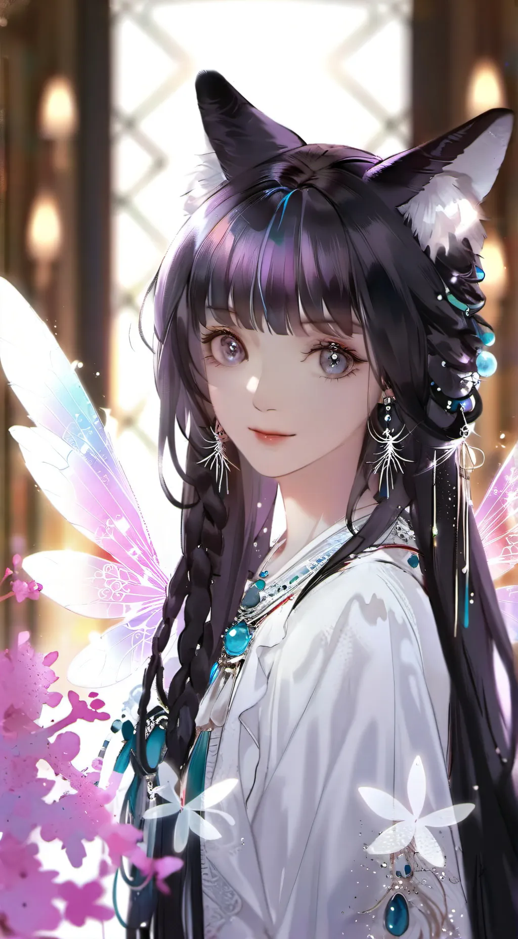 ai character: Mystic Glider Furry background