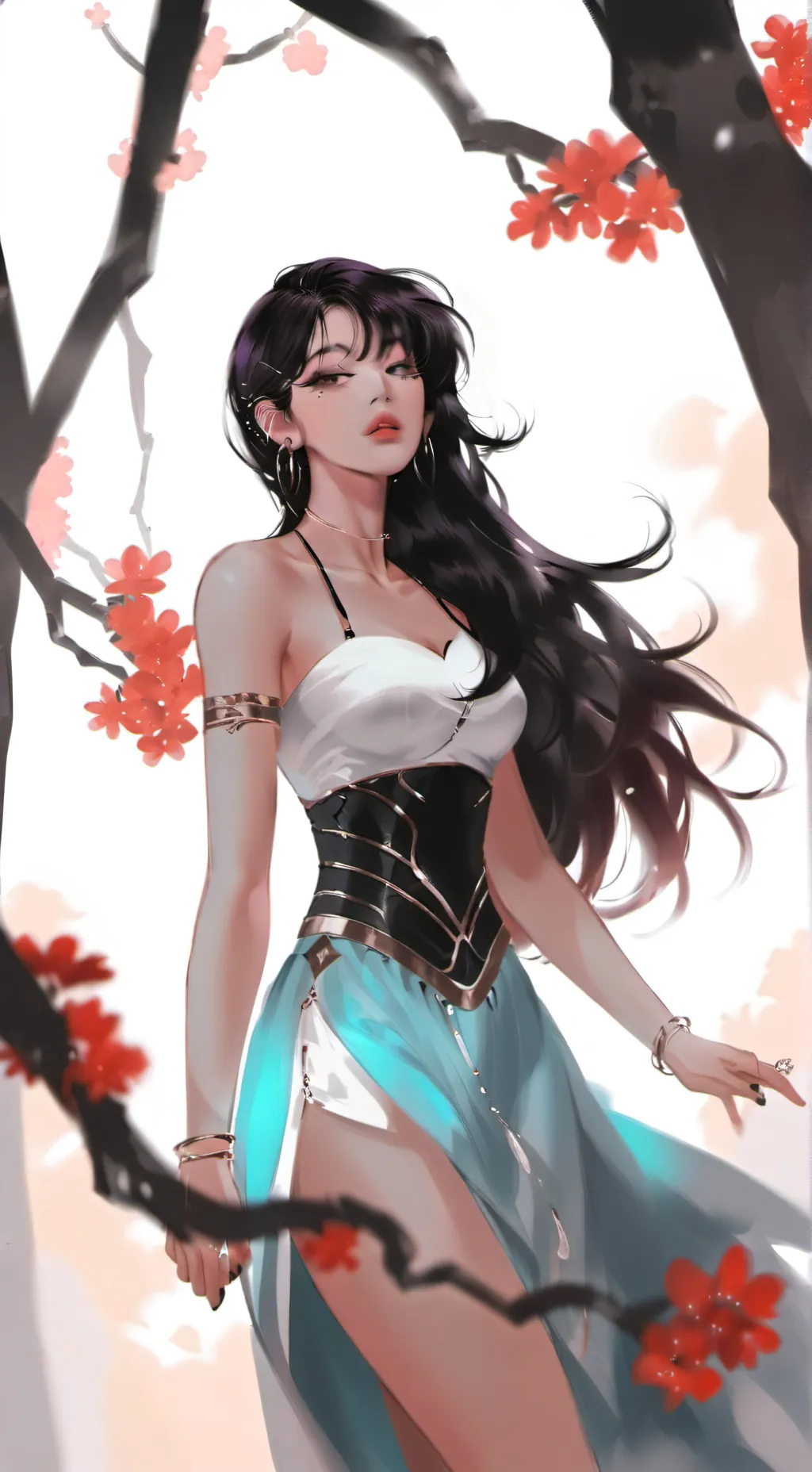 ai character: lily💗💗💗 background
