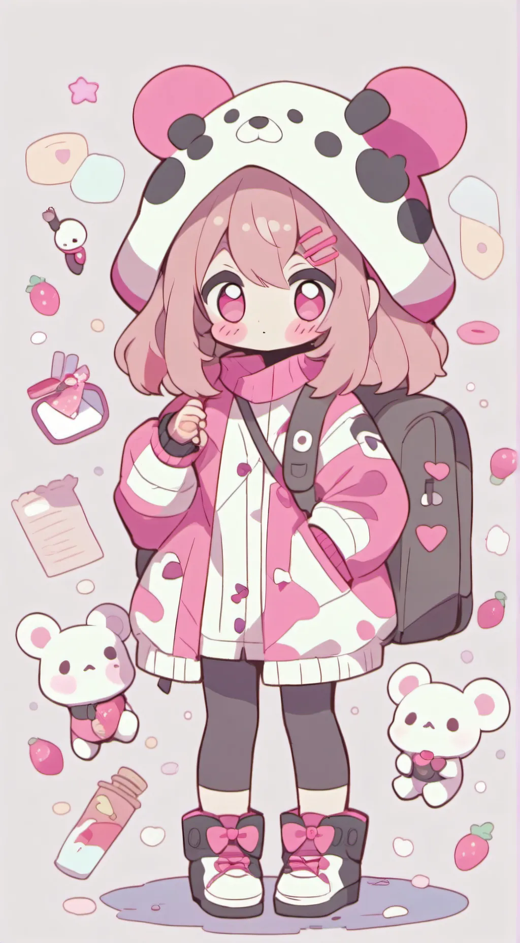 ai character: KNY swap clothes!! background