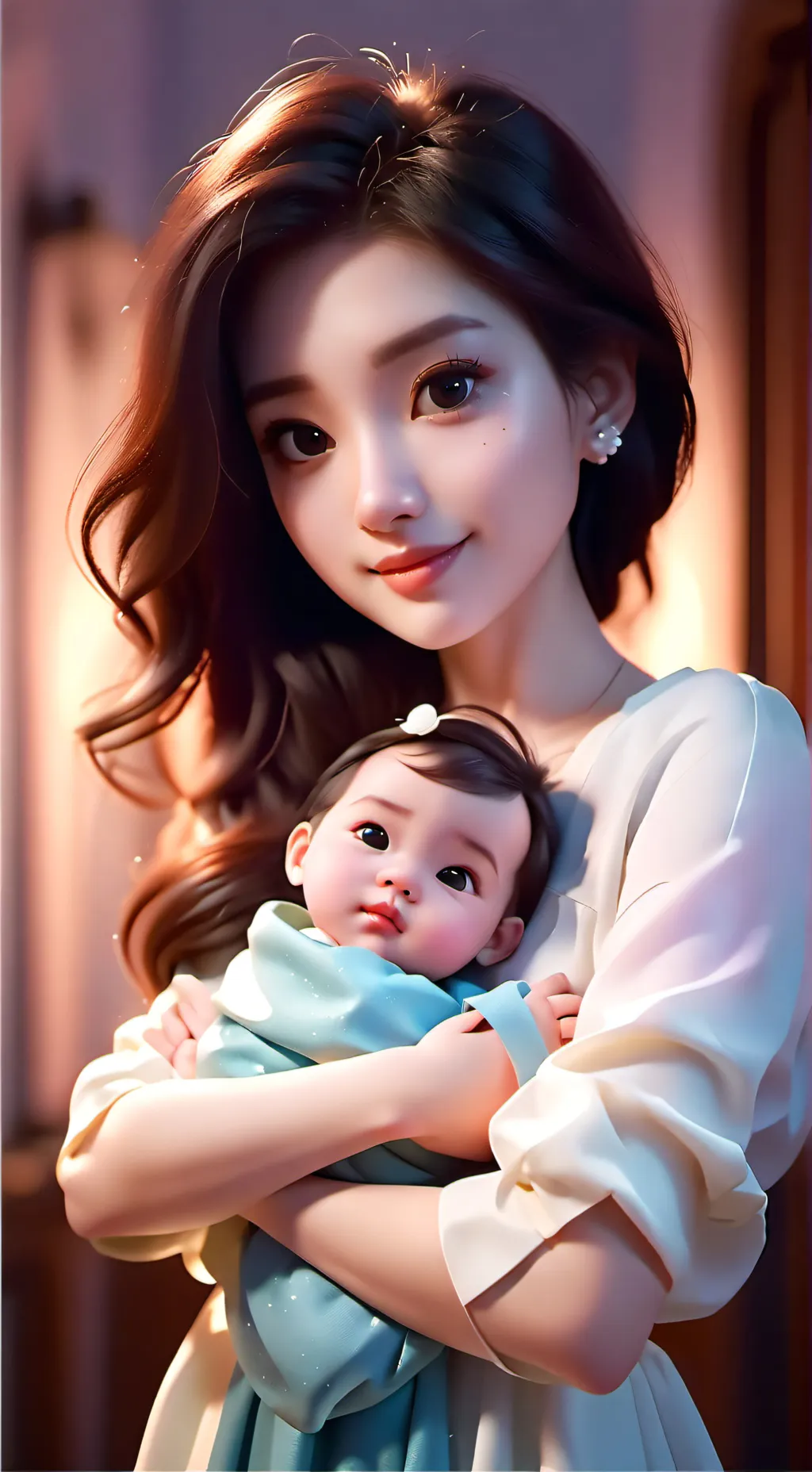 ai character: Born background