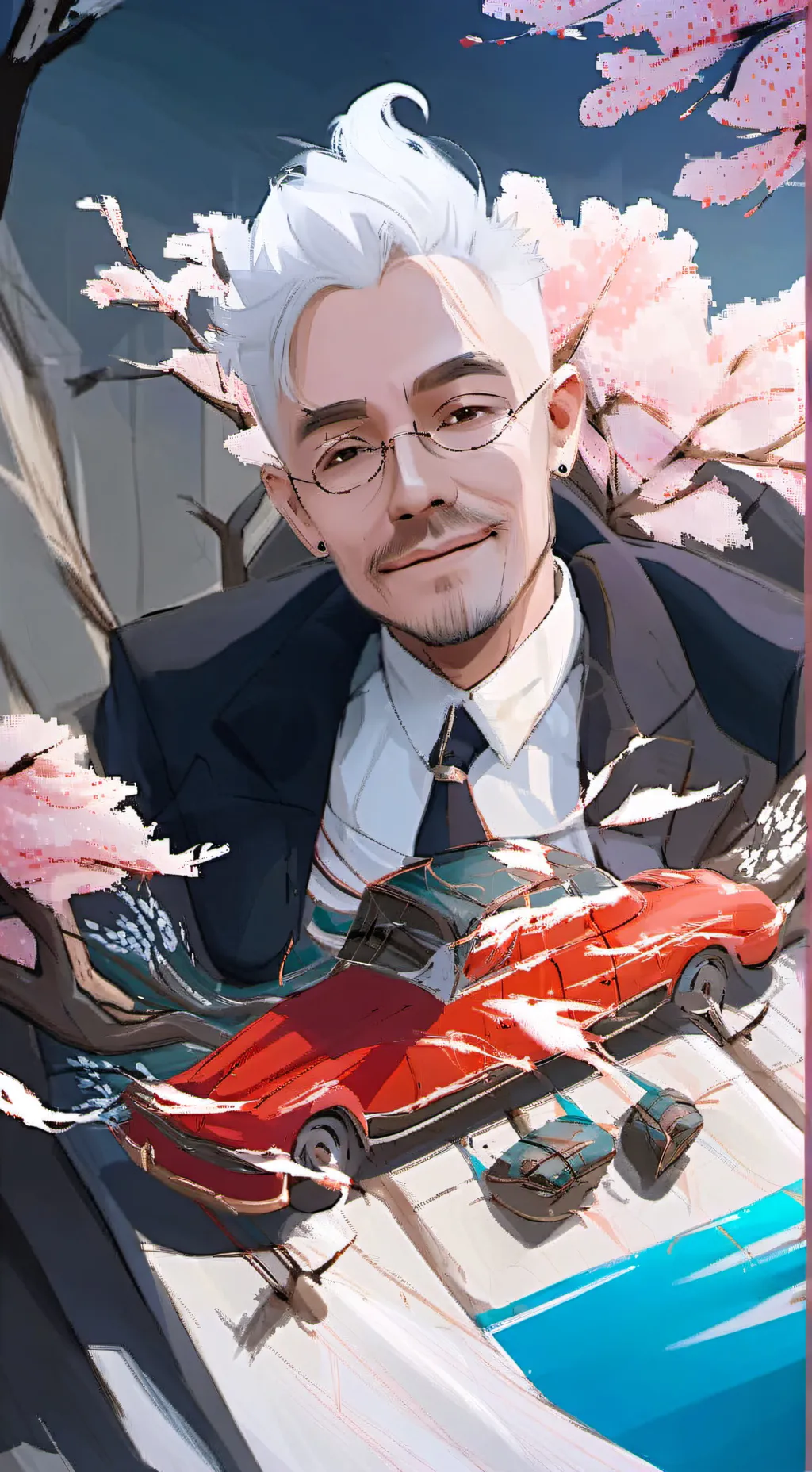 ai character: cain  background