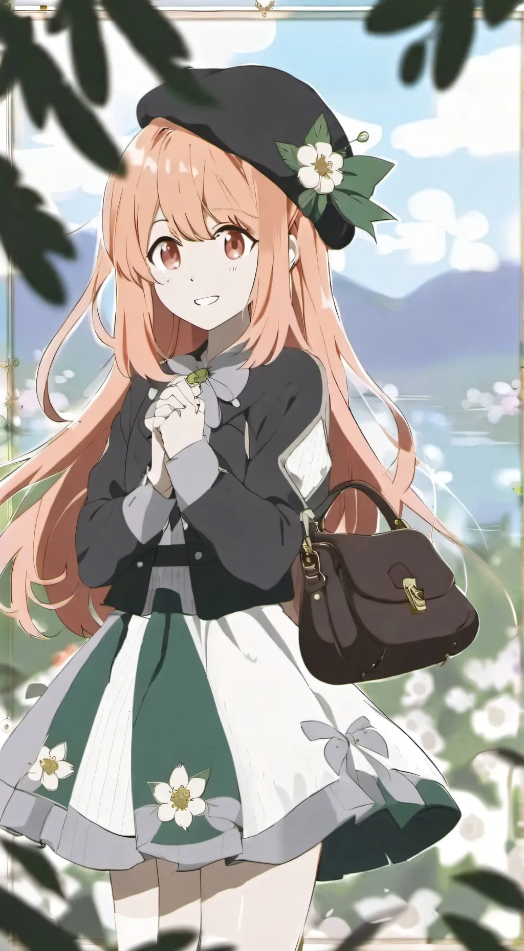 ai character: ava  background