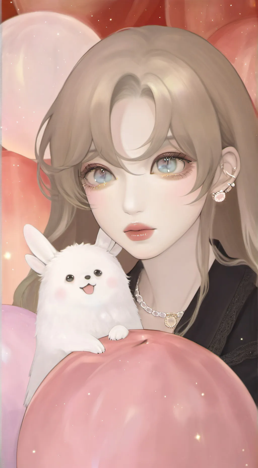 ai character: Dw loves you?! background