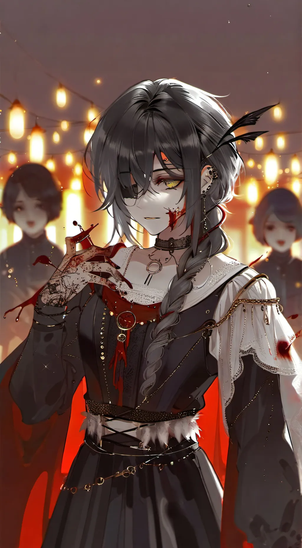 ai character: Caroline  background