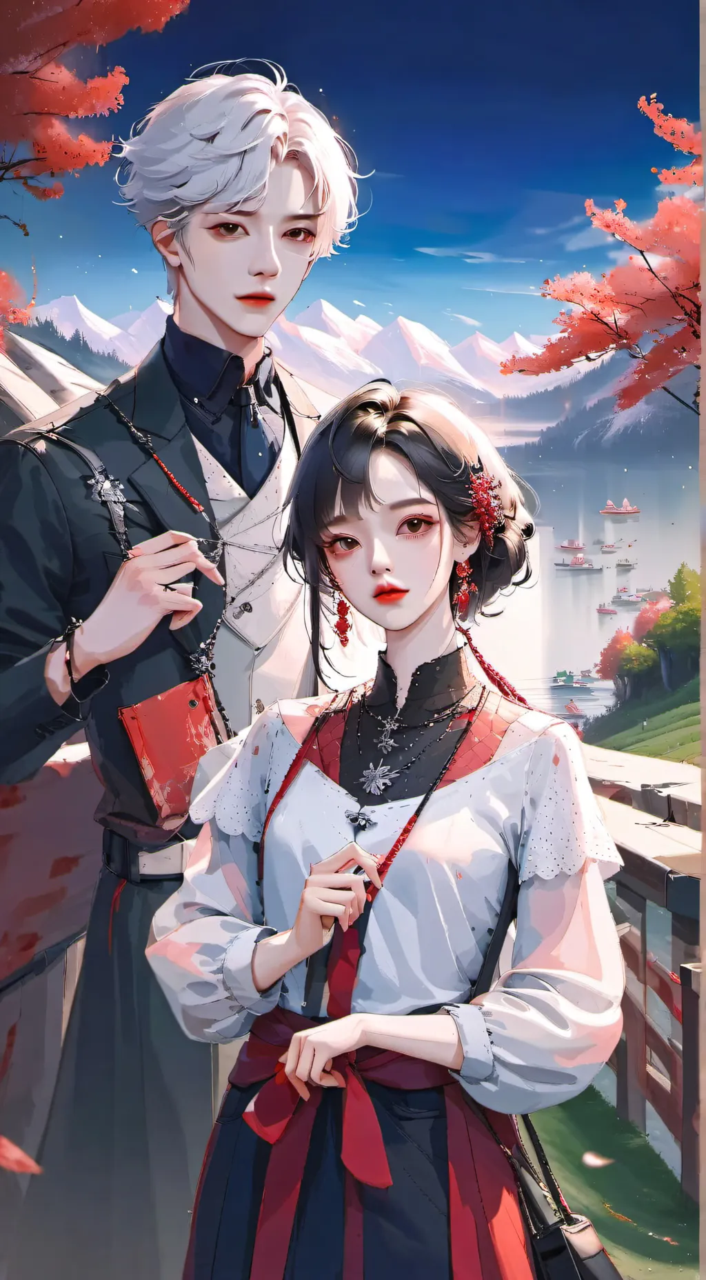 ai character: alguien background