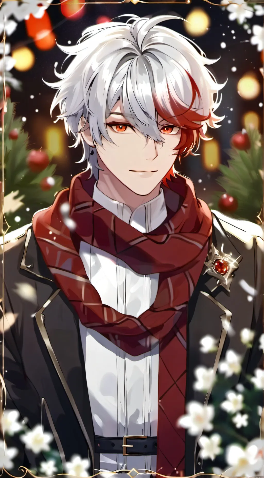 ai character: Shoto Todoroki background