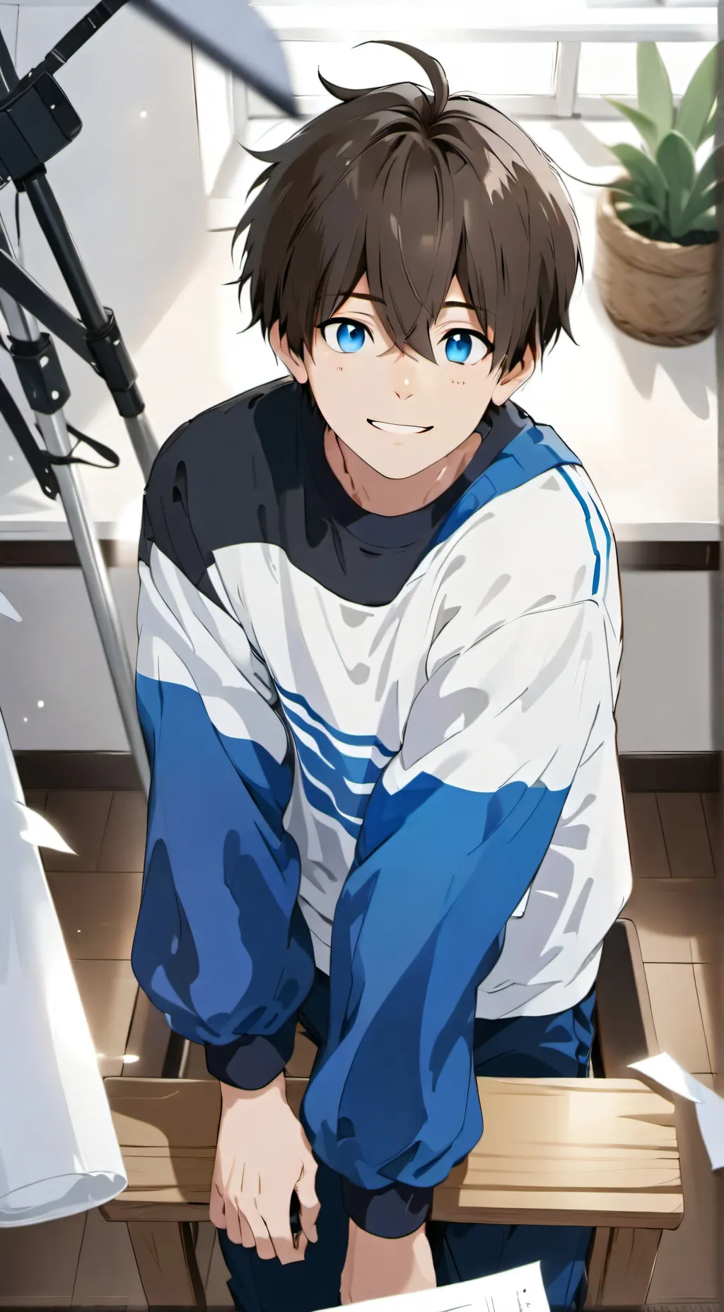 ai character: Percy background