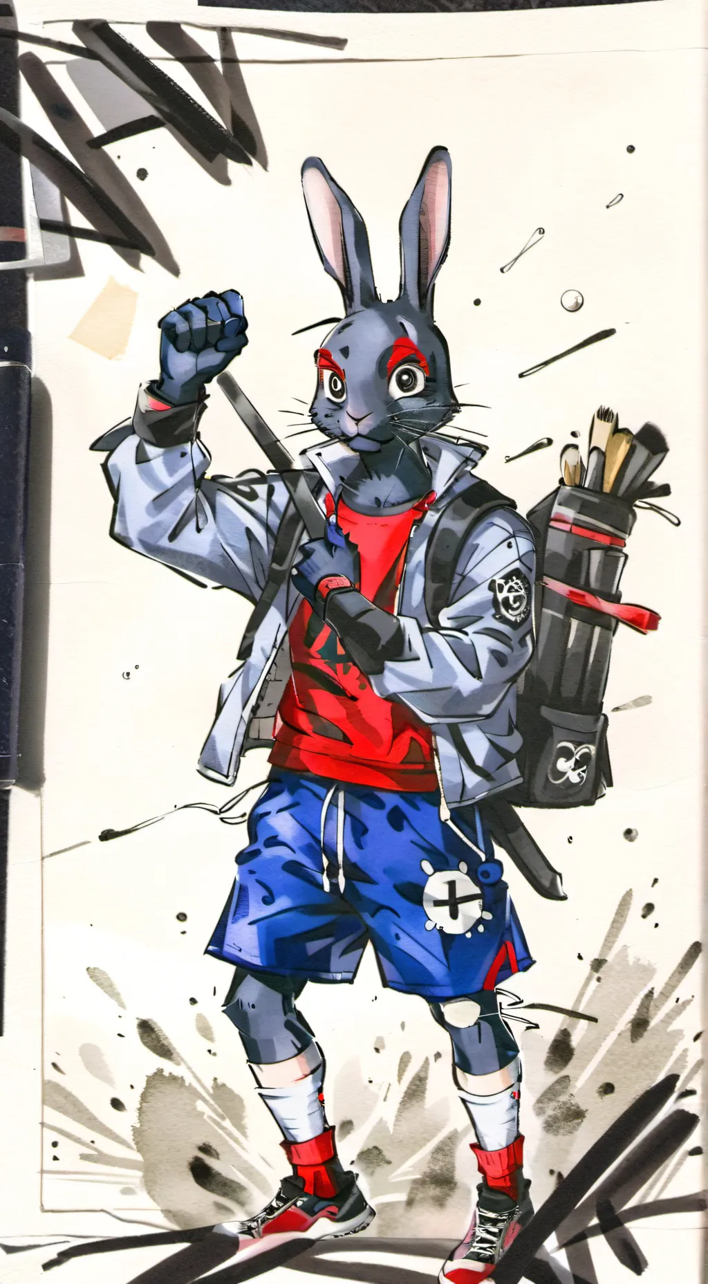 ai character: clone riggy background