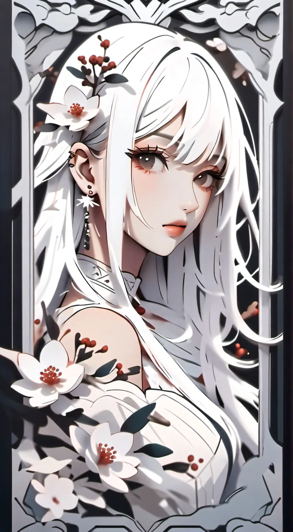 ai character: essa e seu anjo d background