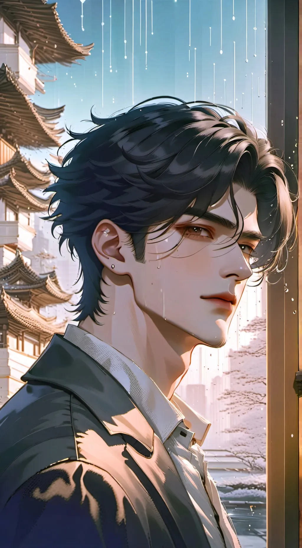 ai character: Theo background