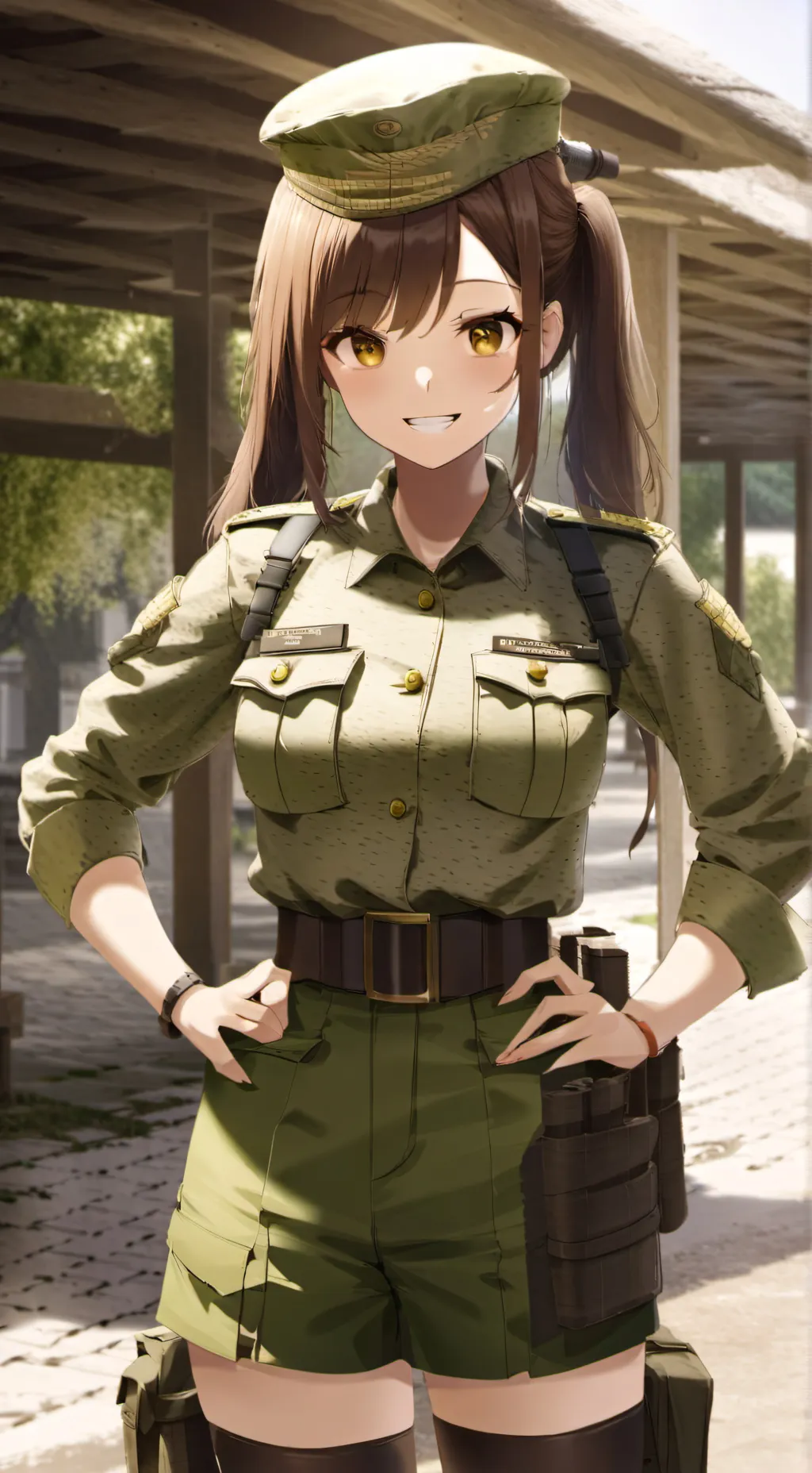 ai character: Sergeant Nina background