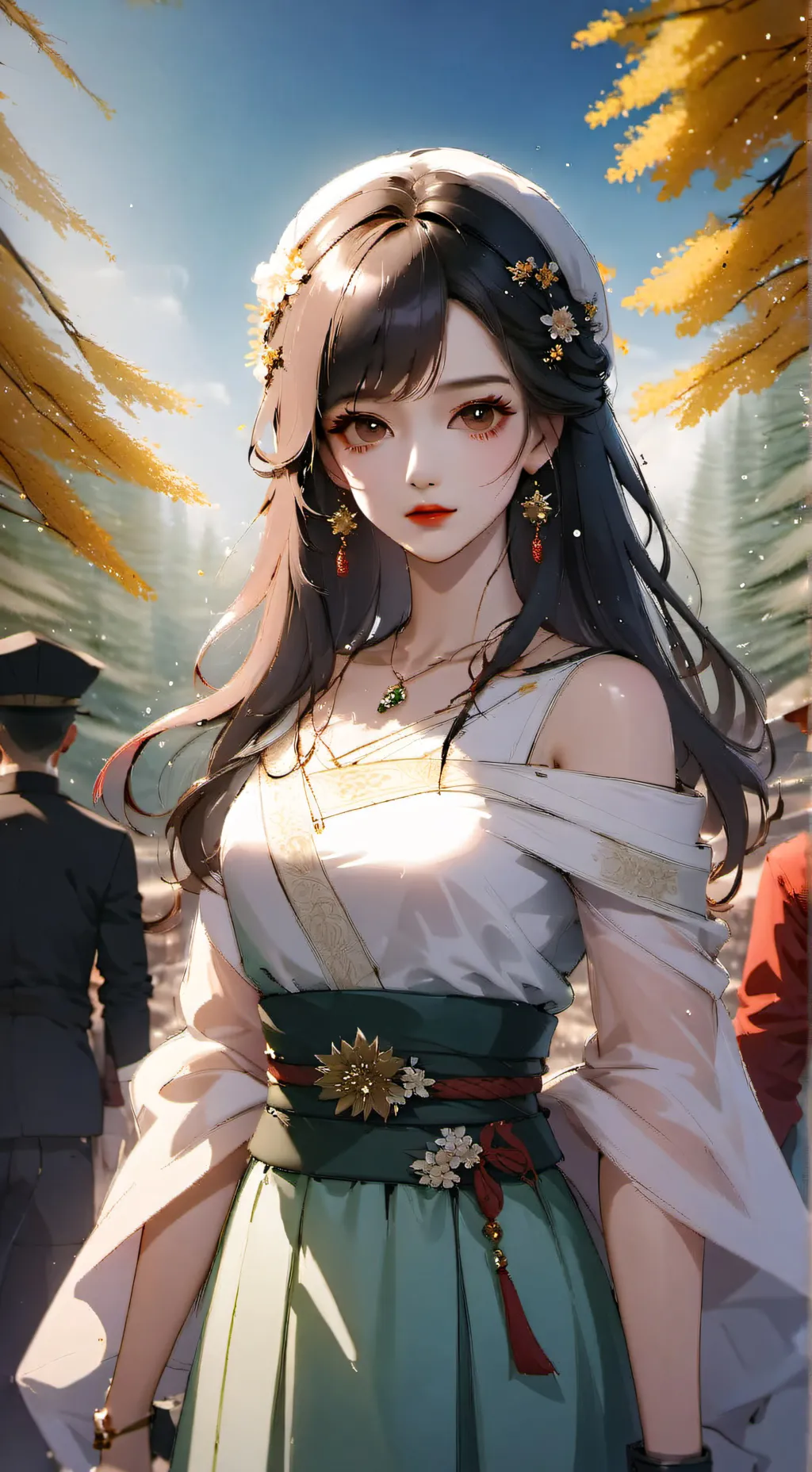 ai character: Lily  background