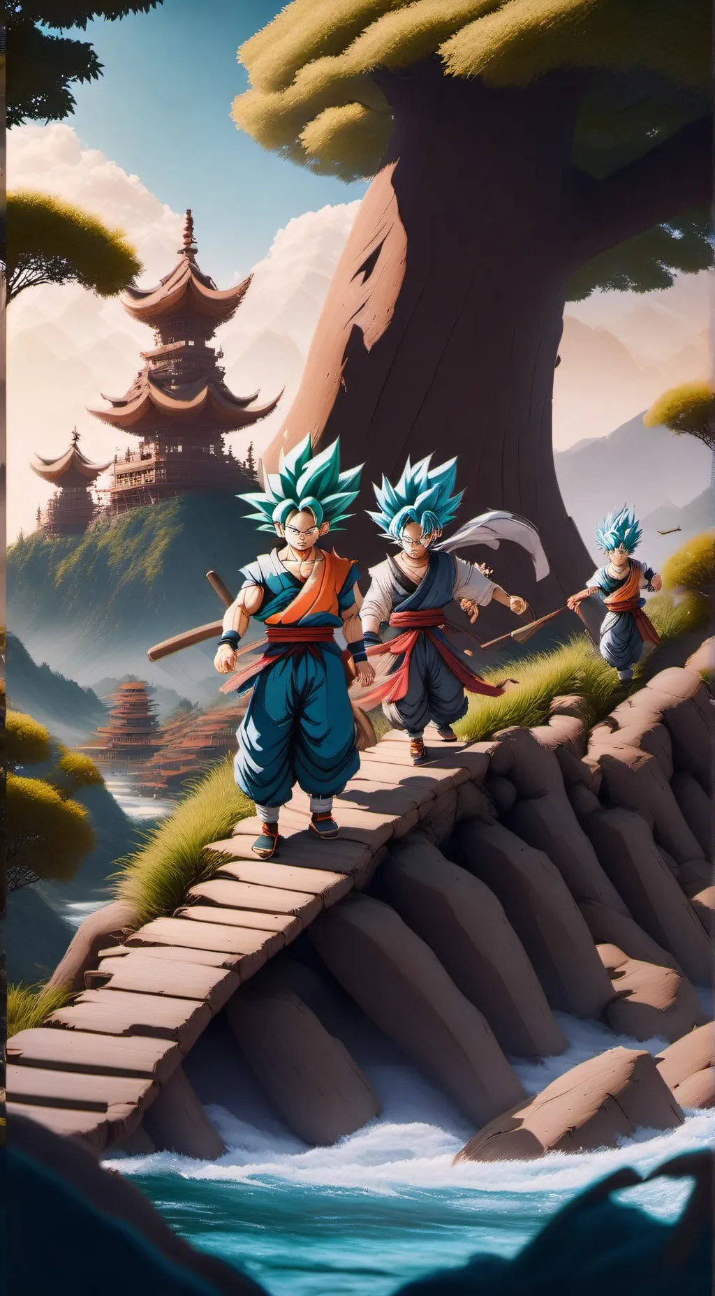 ai character: Goku background