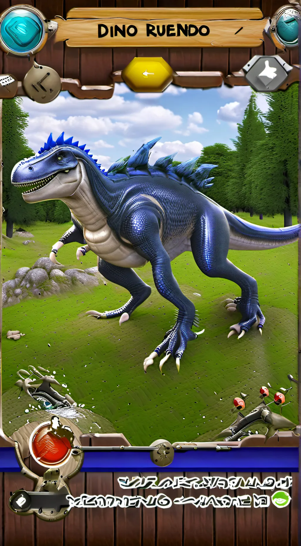 ai character: jujasic world background