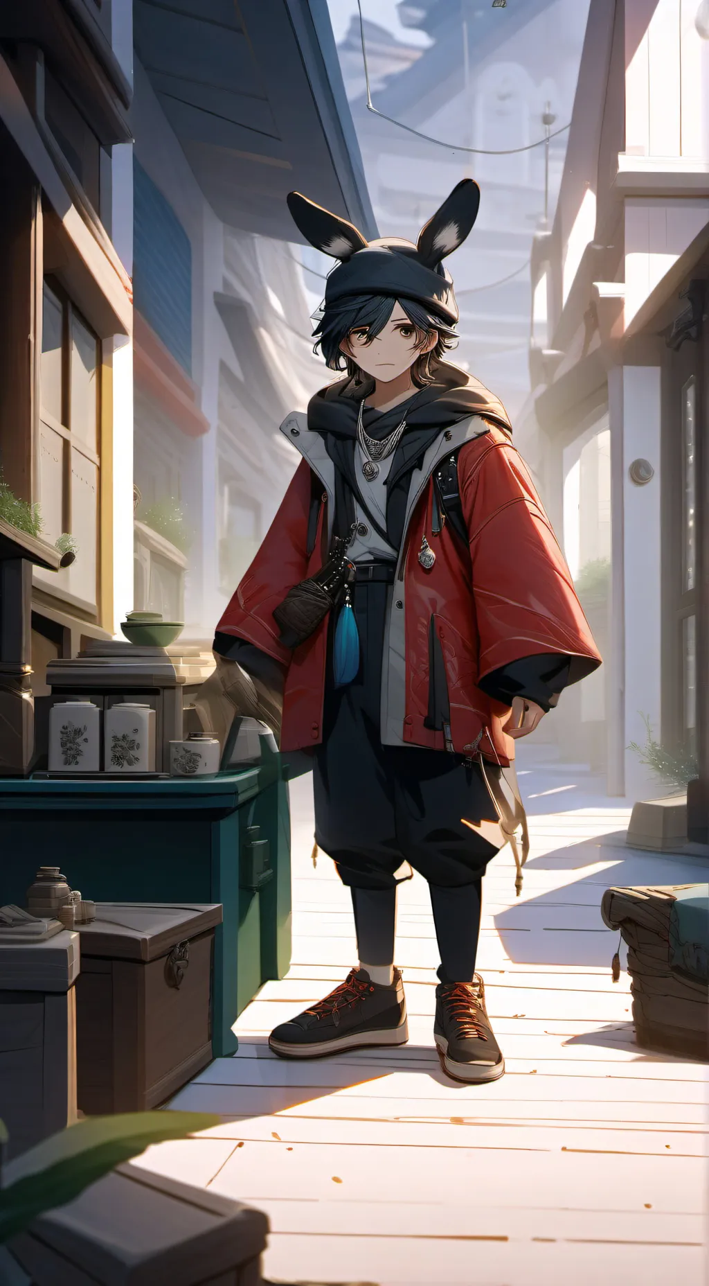 ai character: hector background